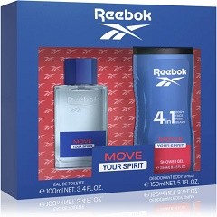 Kazeta Reebok Men Move your Spirit EDT50ml +deo250ml - Kosmetika Pro muže Dárkové kazety